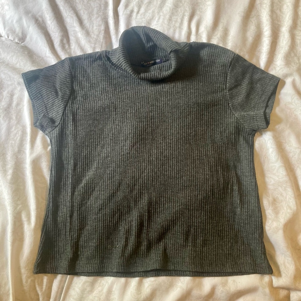 Brandy Melville Cropped Turtleneck